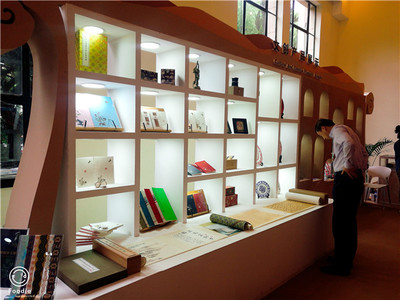 甘肃省图书馆文化创意产品亮相第十二届中国艺术节演艺及文创产品博览会